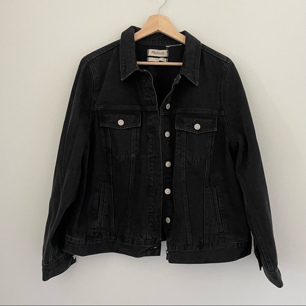 Madewell | The Jean Jacket in lunar wash | US 1X